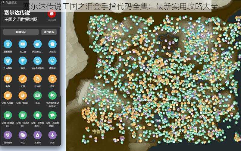 塞尔达传说王国之泪金手指代码全集：最新实用攻略大全