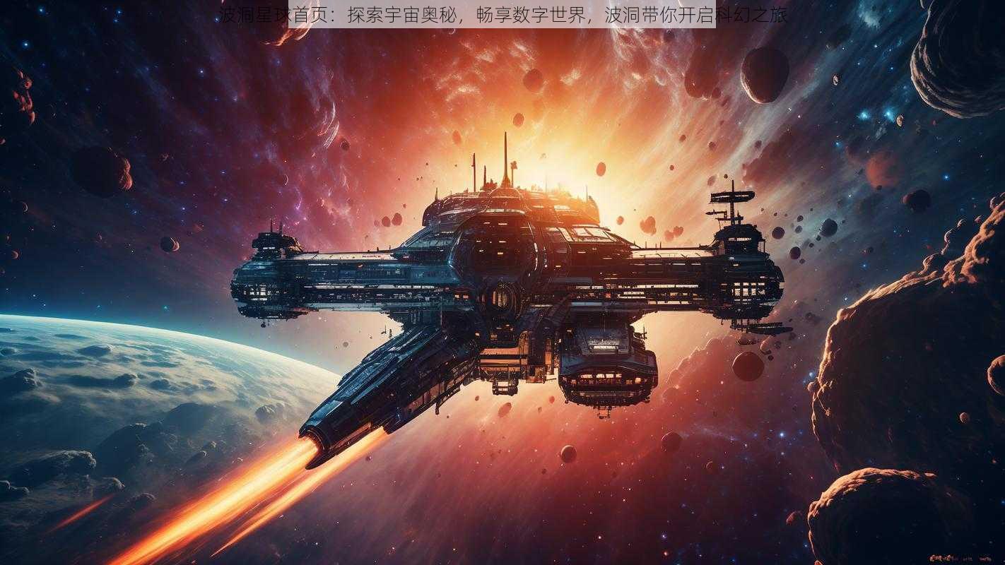 波洞星球首页：探索宇宙奥秘，畅享数字世界，波洞带你开启科幻之旅