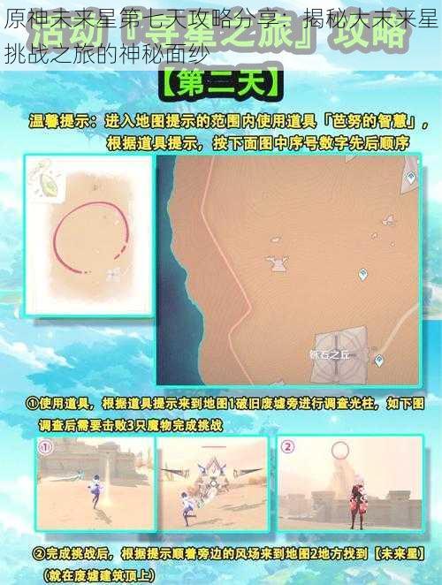 原神未来星第七天攻略分享：揭秘大未来星挑战之旅的神秘面纱